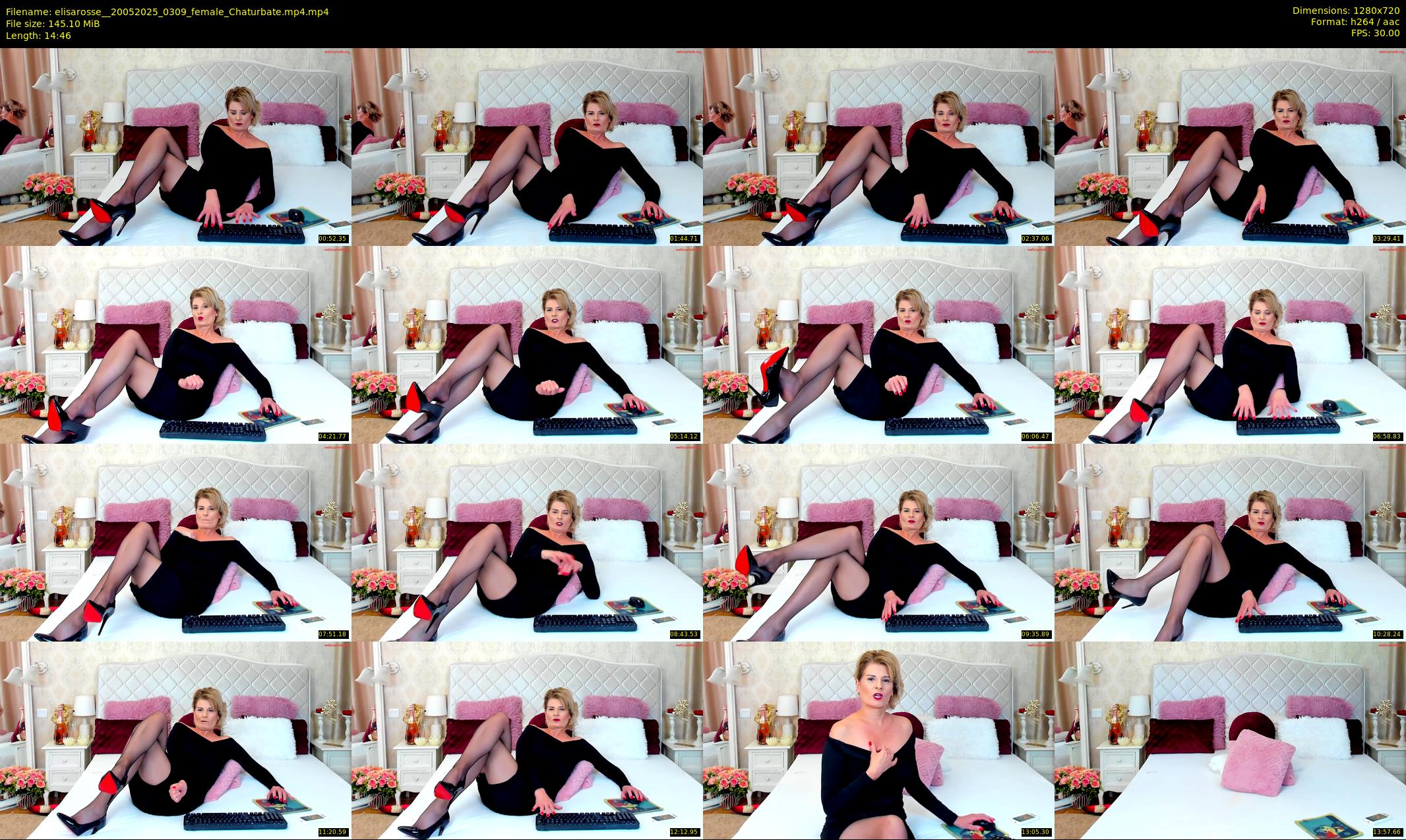 elisarosse_ — 15 minute Chaturbate female cam show recording, 720p, May 20, 2025