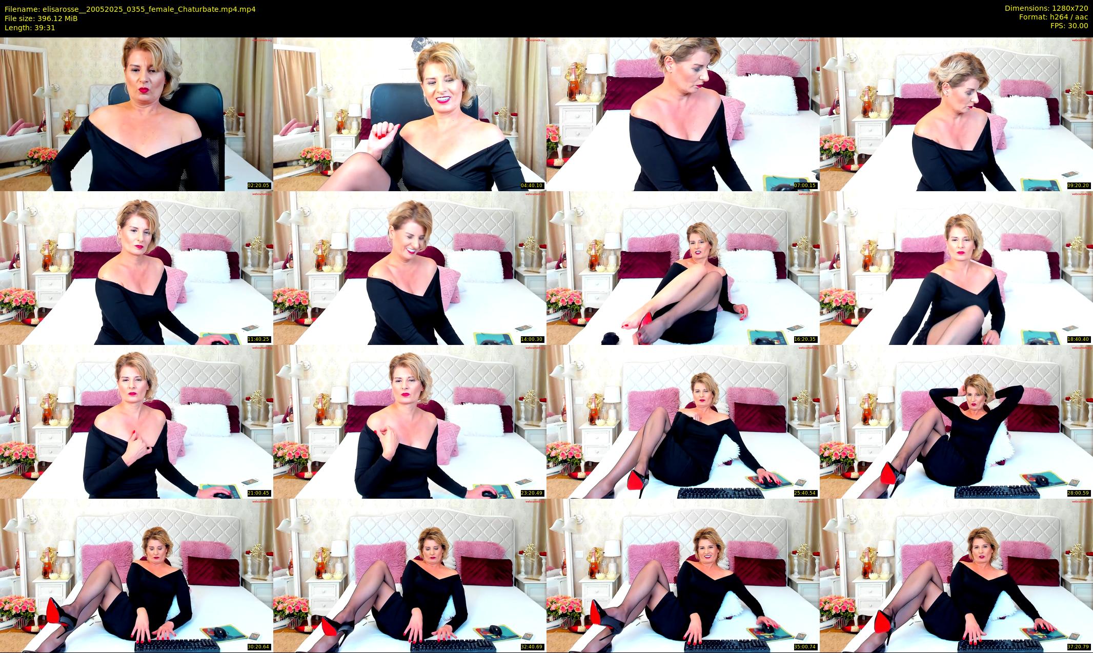 elisarosse_ — 40 minute Chaturbate female cam show recording, 720p, May 20, 2025