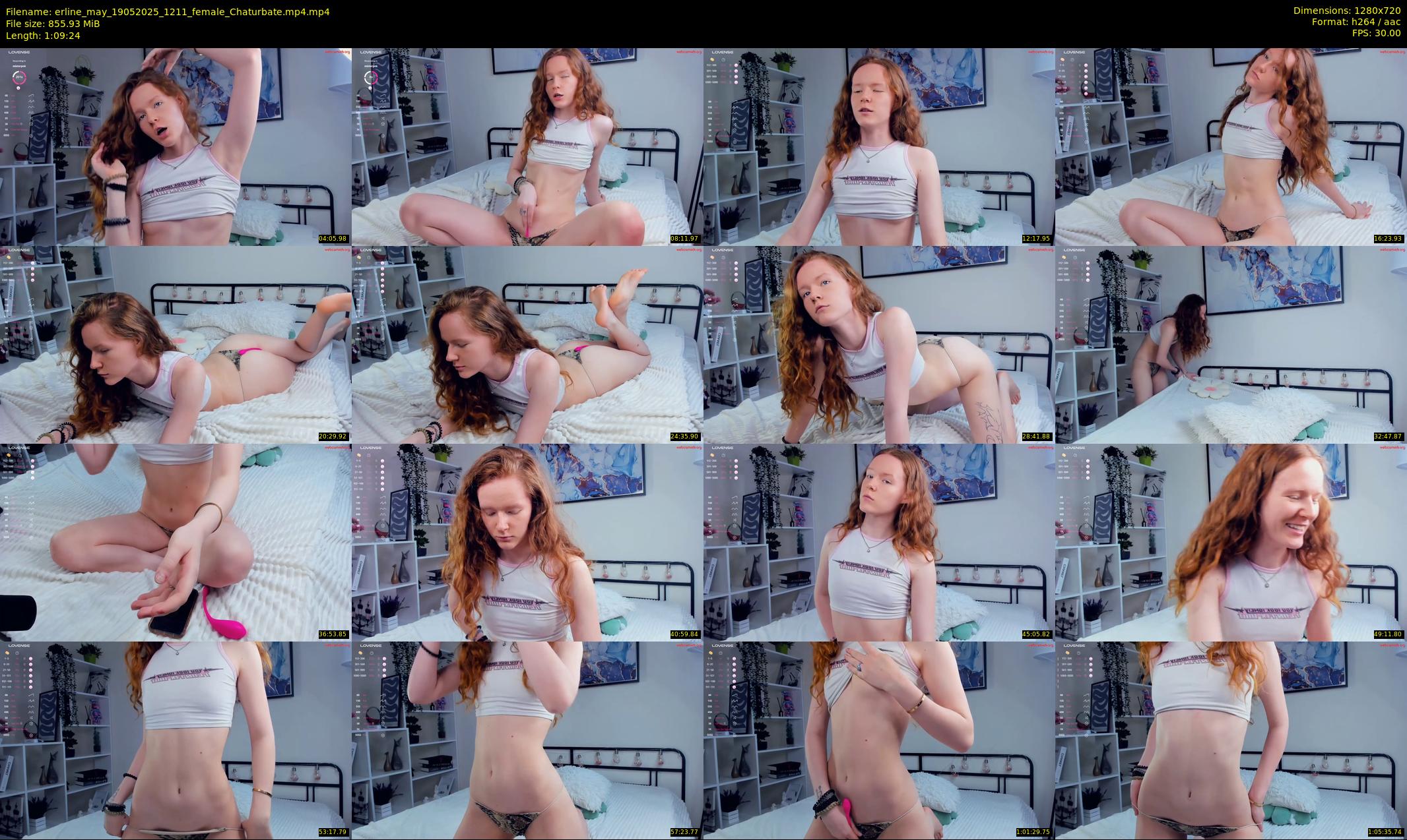 erline_may — 70 minute Chaturbate female cam show recording, 720p, May 19, 2025