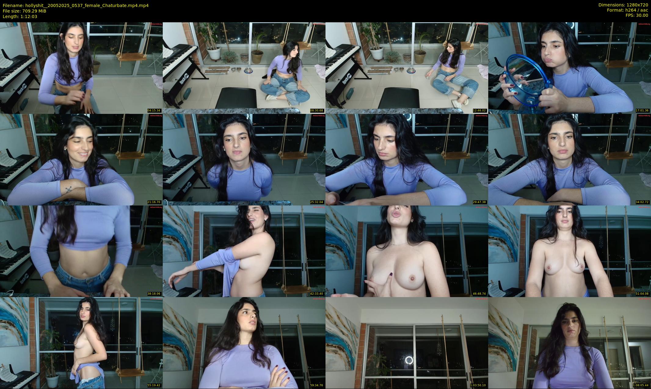 hollyshit_ — 73 minute Chaturbate female cam show recording, 720p, May 20, 2025