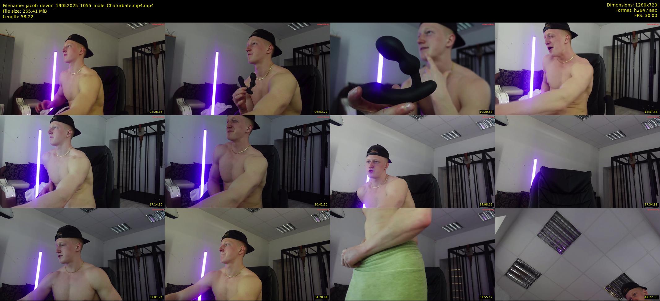 jacob_devon — 59 minute Chaturbate male cam show recording, 720p, May 19, 2025