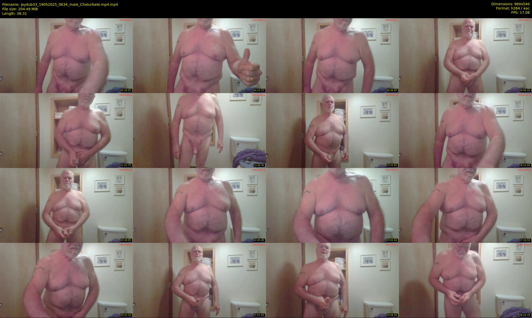 jaydub33 — 39 minute Chaturbate male cam show recording, 480p, May 19, 2025