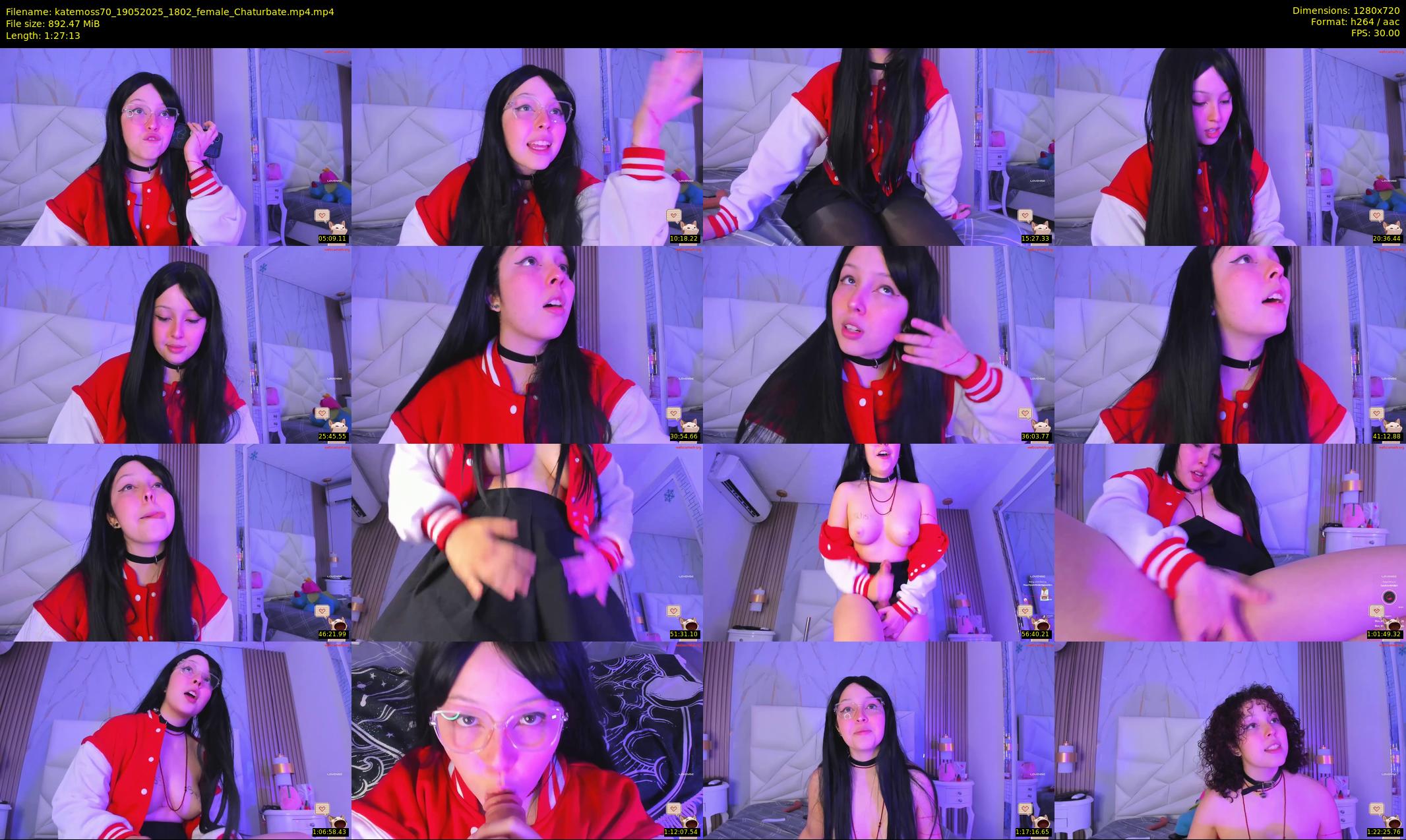 katemoss70 — 88 minute Chaturbate female cam show recording, 720p, May 19, 2025