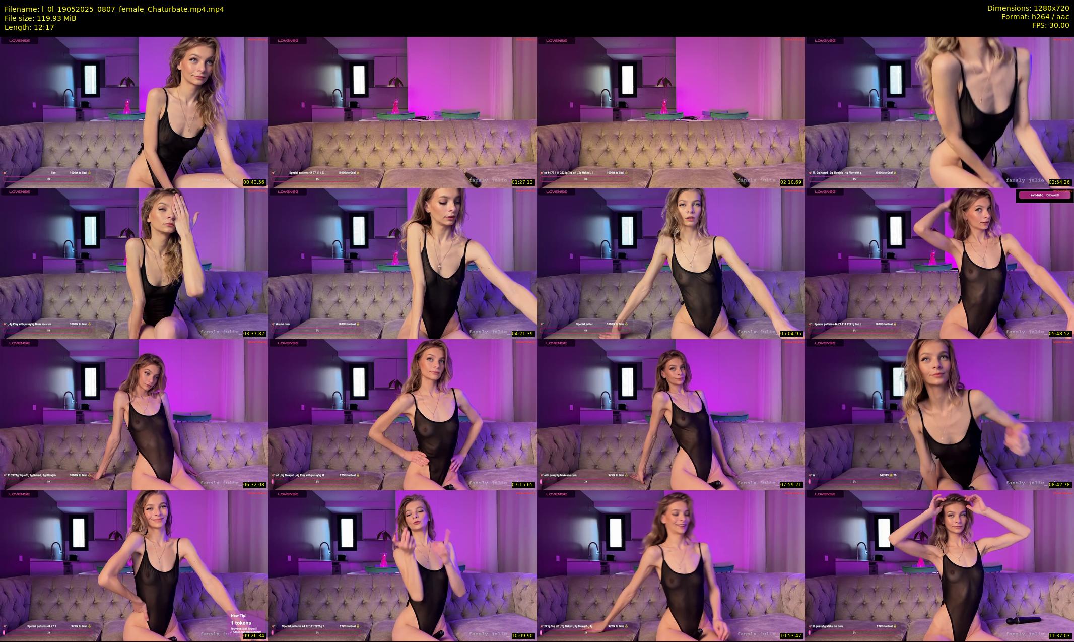 l_0l — 13 minute Chaturbate couple cam show recording, 720p, May 19, 2025