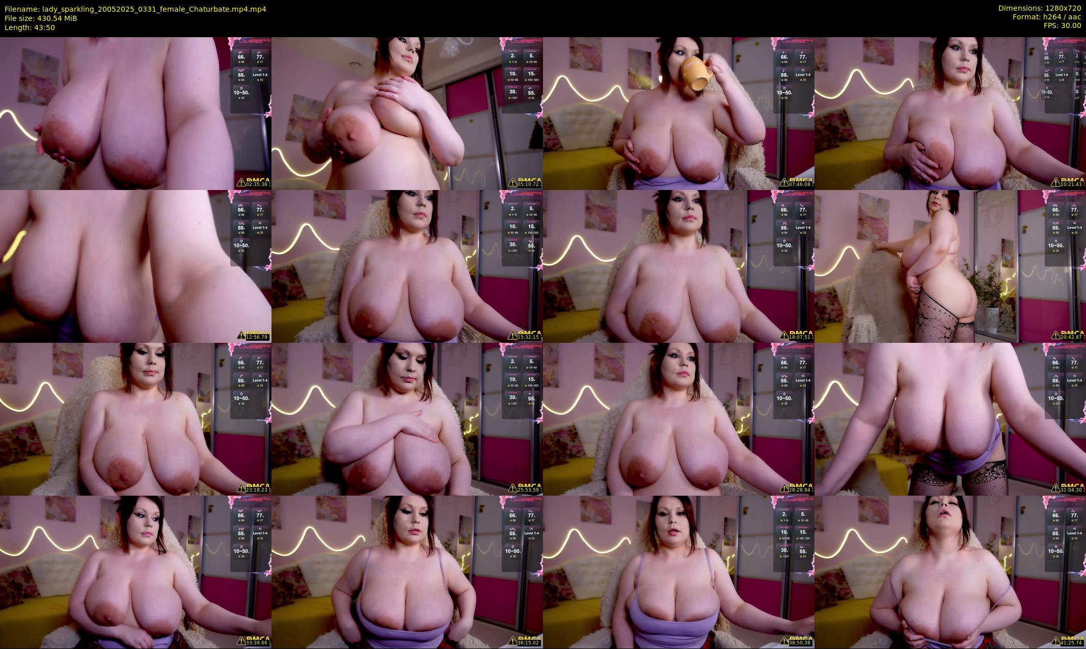 lady_sparkling — 44 minute Chaturbate female cam show recording, 720p, May 20, 2025