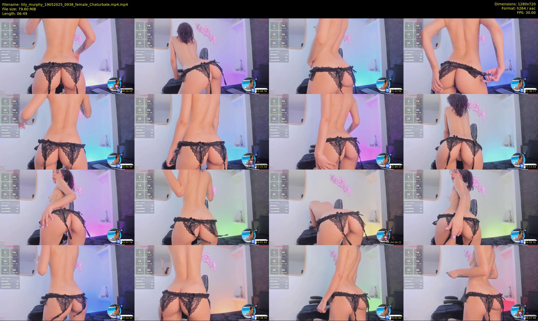 liily_murphy — 7 minute Chaturbate female cam show recording, 720p, May 19, 2025