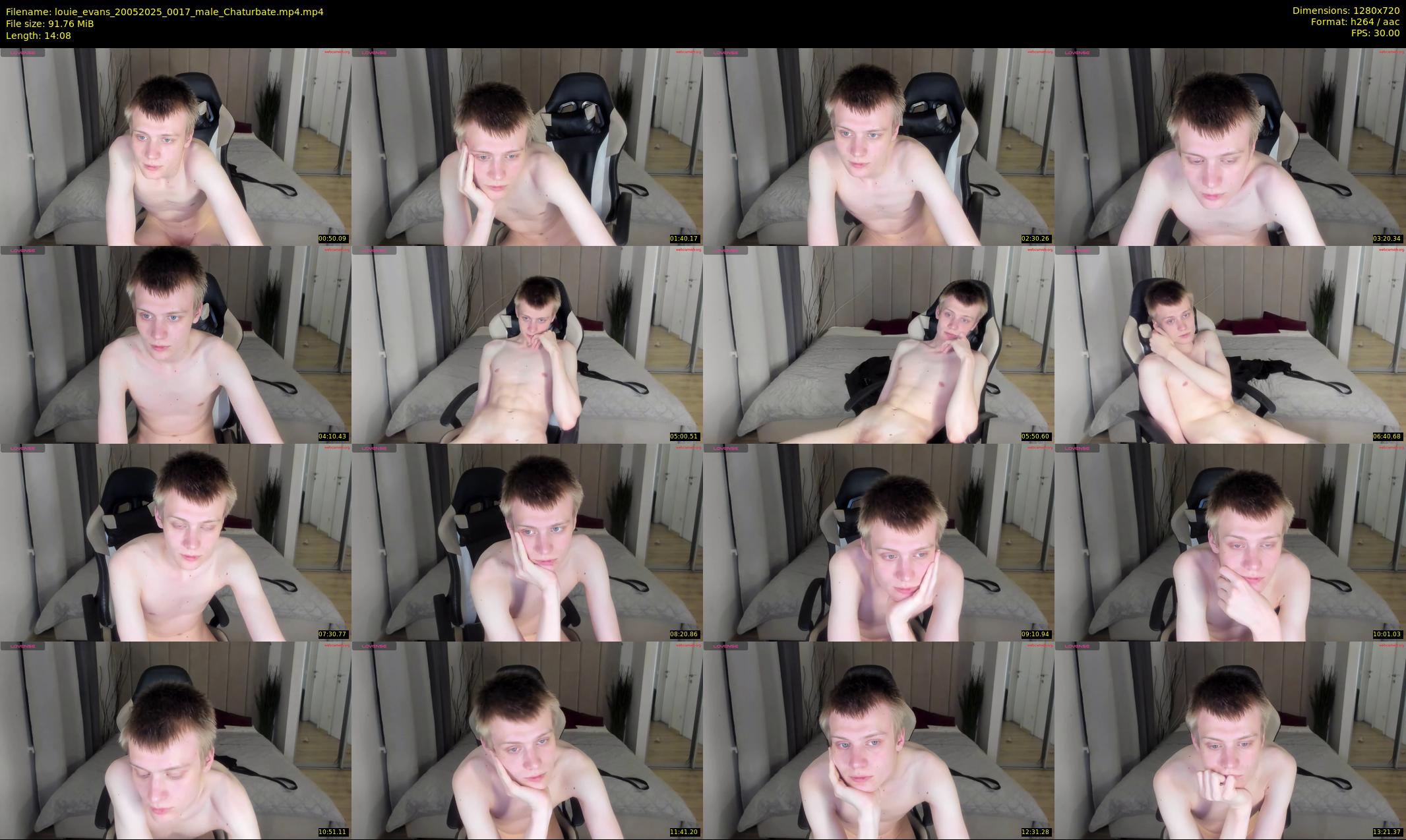 louie_evans — 15 minute Chaturbate male cam show recording, 720p, May 20, 2025
