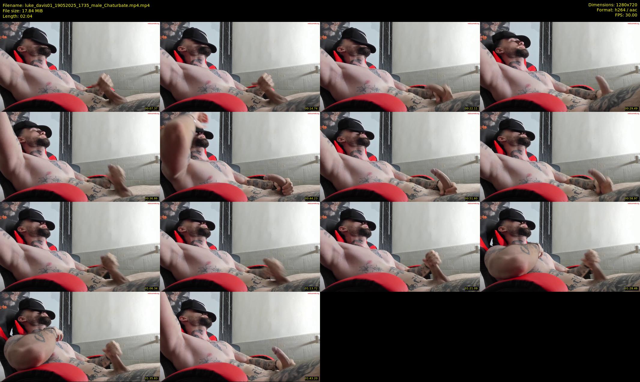 luke_davis01 — 3 minute Chaturbate male cam show recording, 720p, May 19, 2025