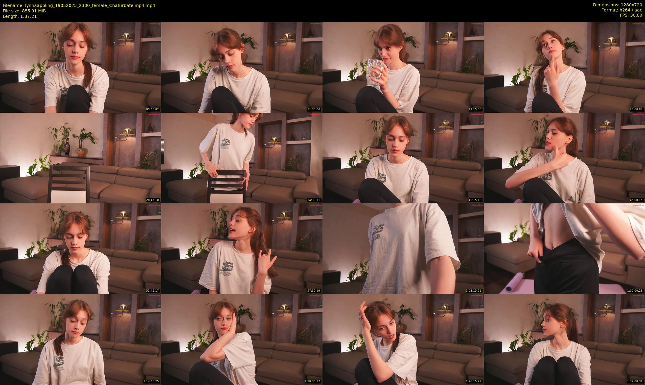 lynnaappling — 98 minute Chaturbate female cam show recording, 720p, May 19, 2025