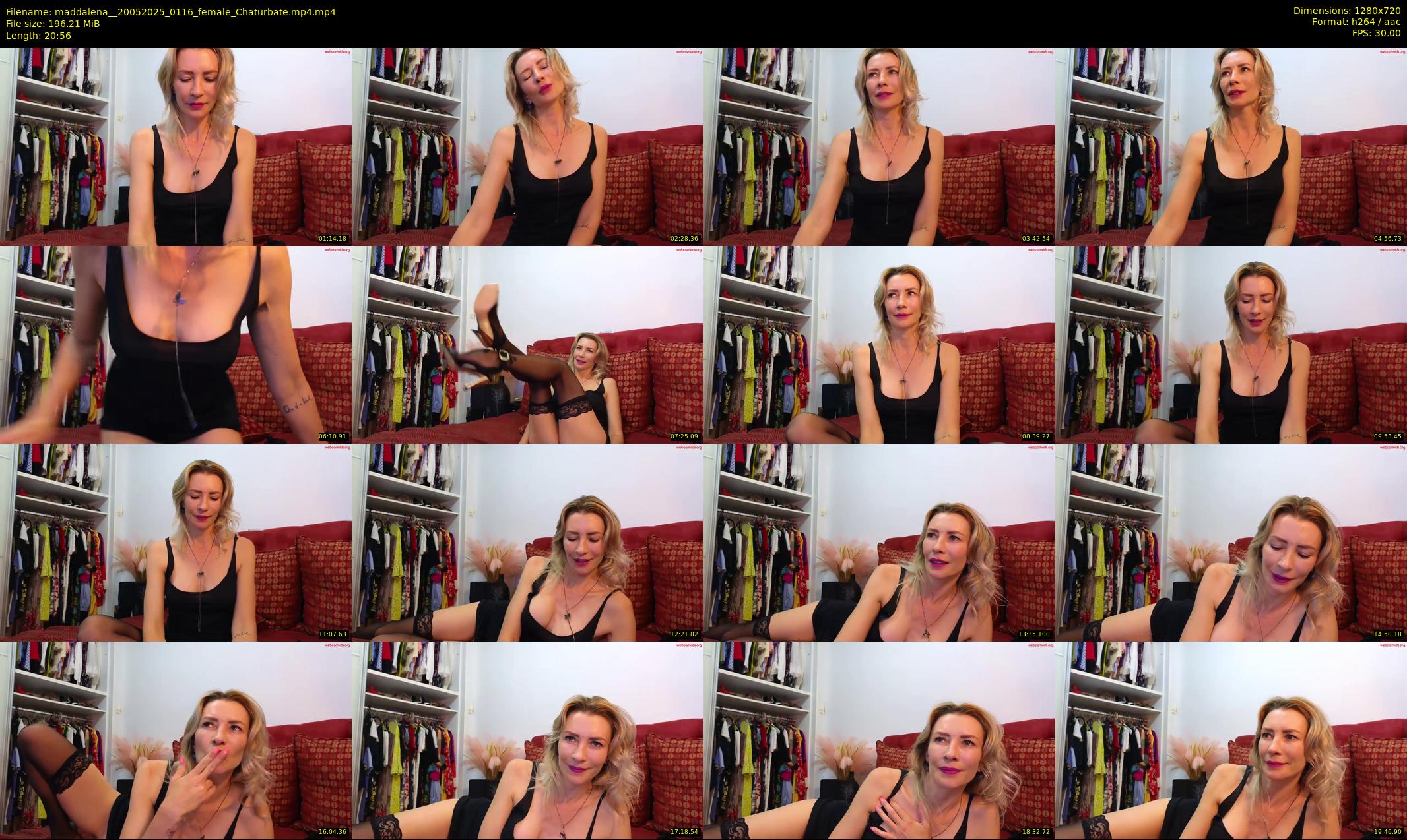 maddalena_ — 21 minute Chaturbate female cam show recording, 720p, May 20, 2025