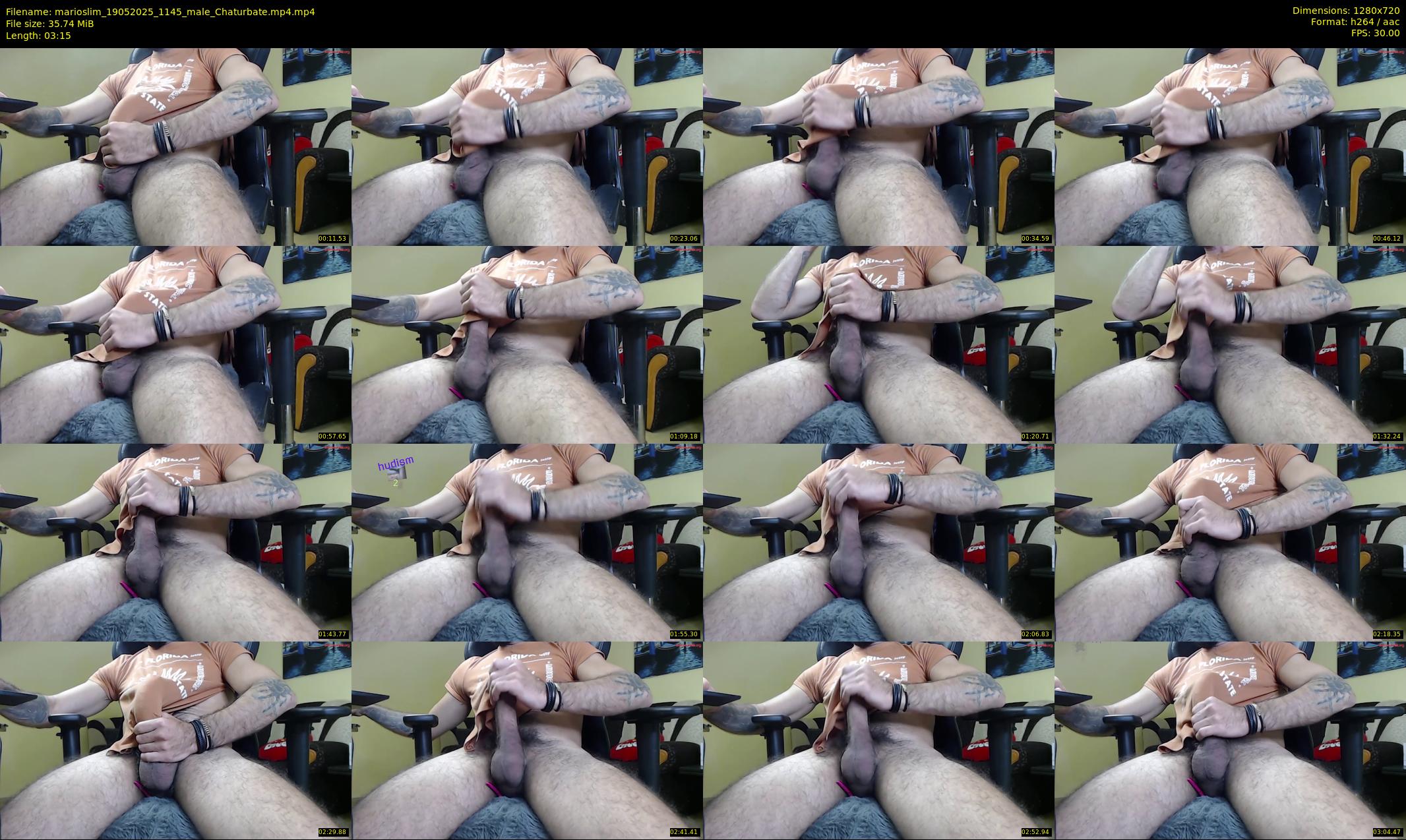 marioslim — 4 minute Chaturbate male cam show recording, 720p, May 19, 2025