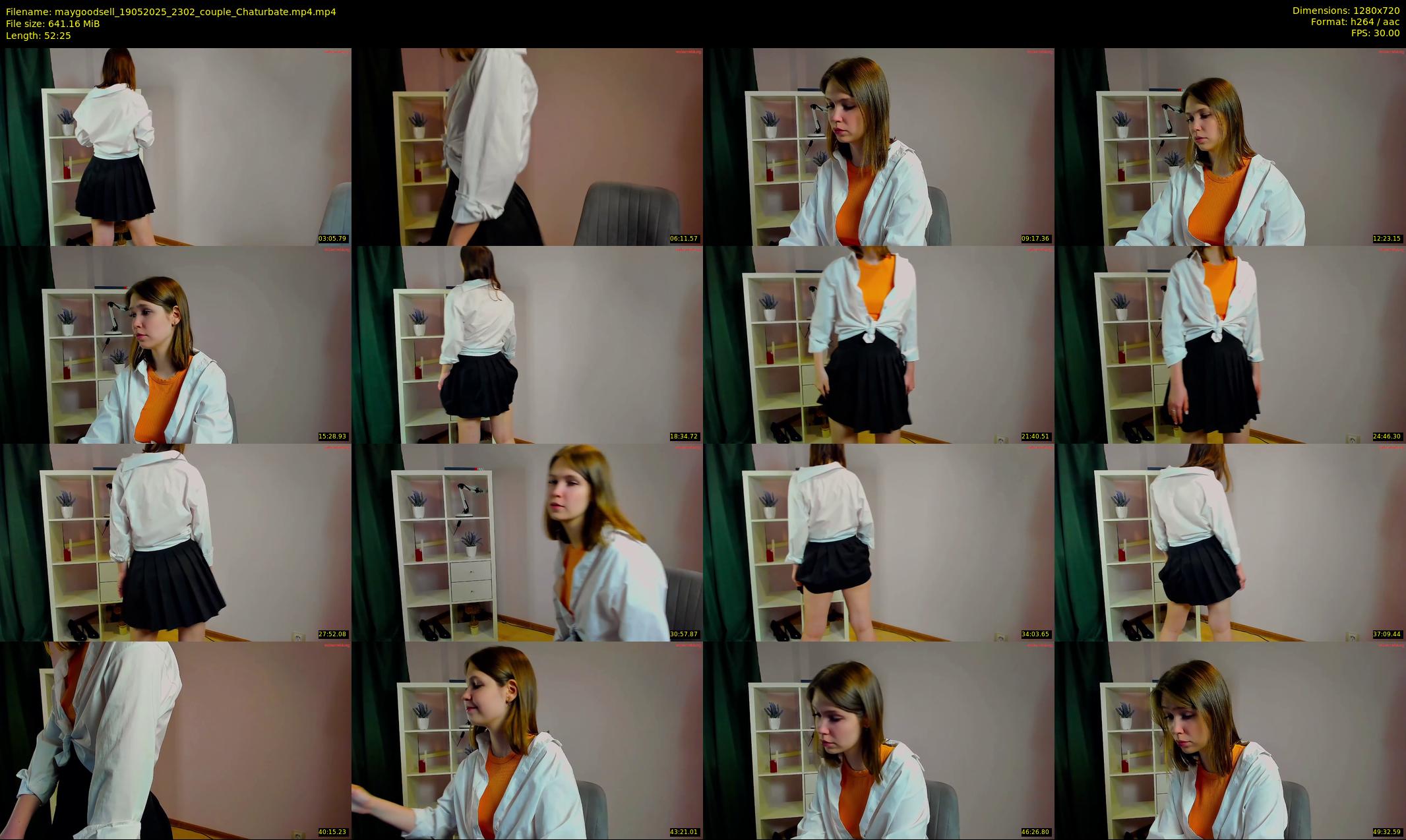 maygoodsell — 53 minute Chaturbate couple cam show recording, 720p, May 19, 2025