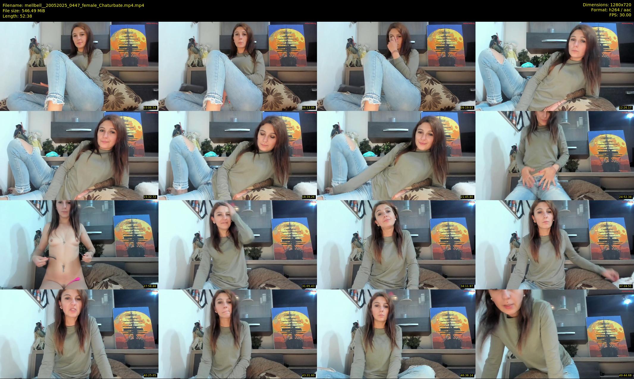 mellbell_ — 53 minute Chaturbate female cam show recording, 720p, May 20, 2025