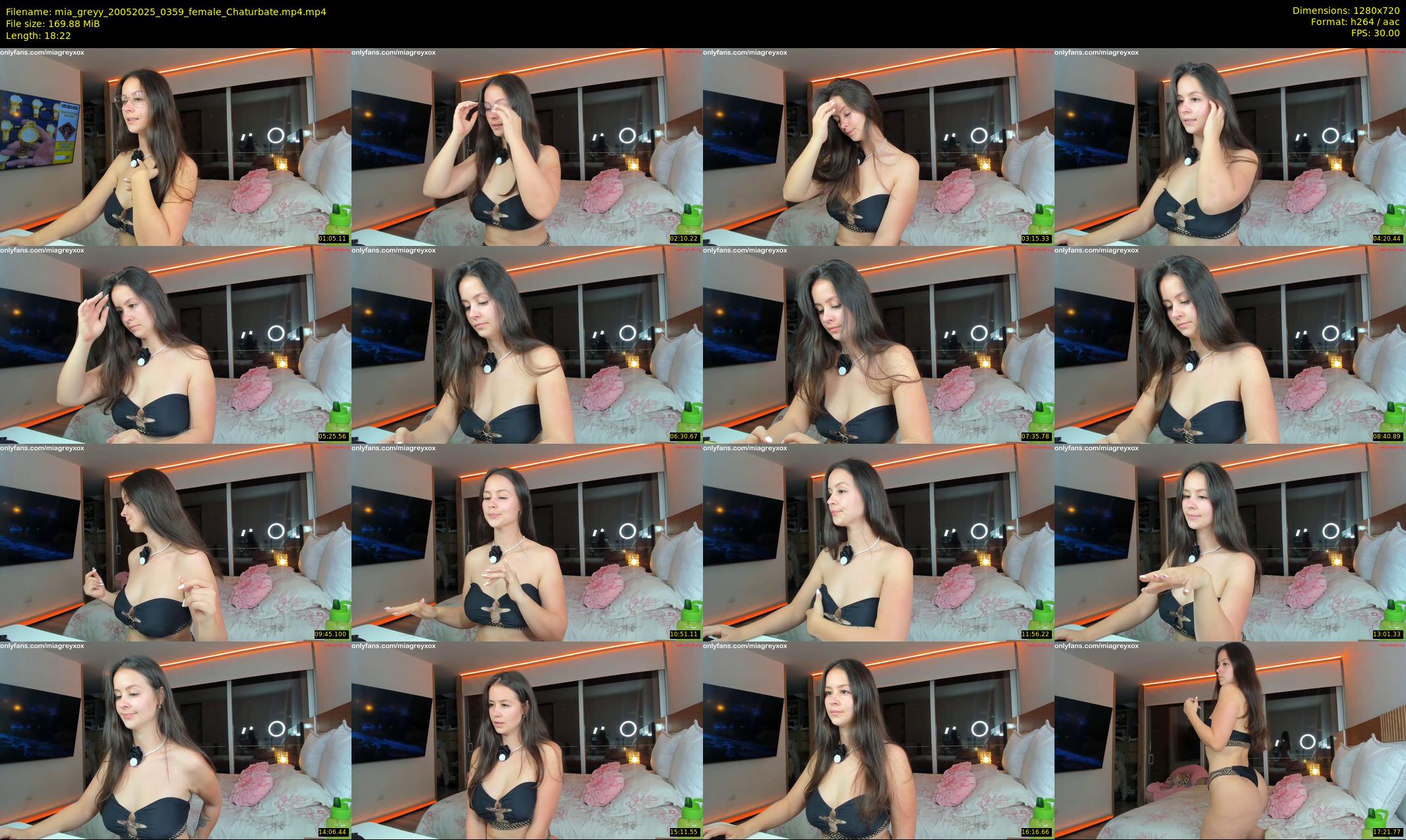 mia_greyy — 19 minute Chaturbate female cam show recording, 720p, May 20, 2025