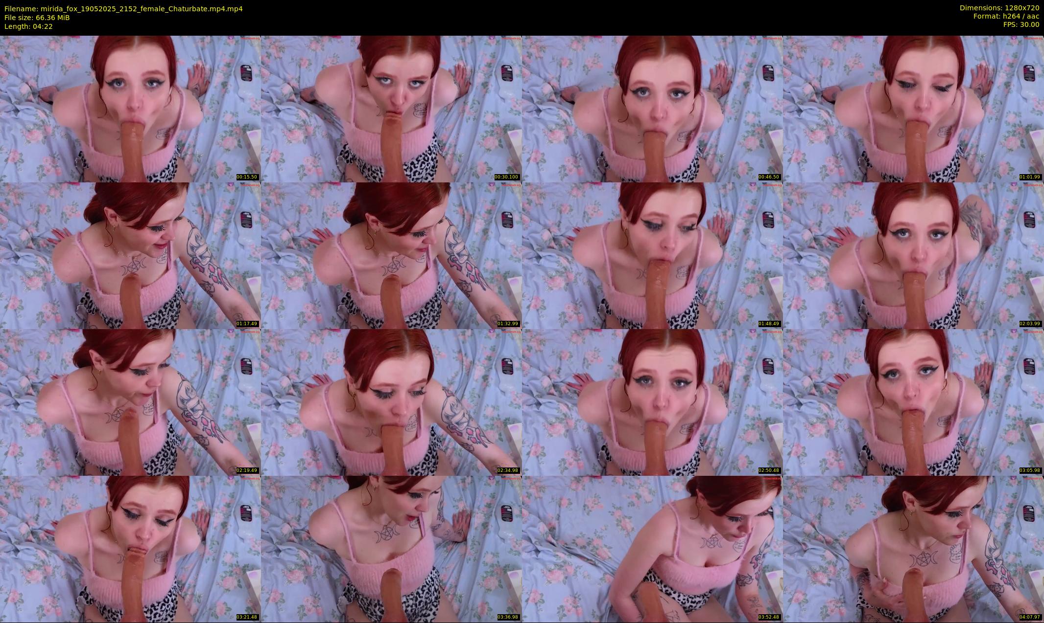 mirida_fox — 5 minute Chaturbate female cam show recording, 720p, May 19, 2025