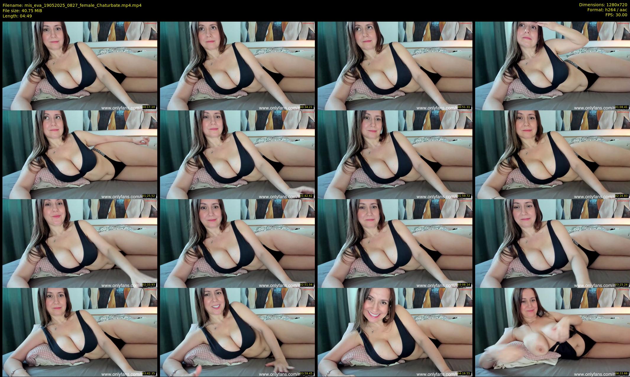 mis_eva — 5 minute Chaturbate female cam show recording, 720p, May 19, 2025