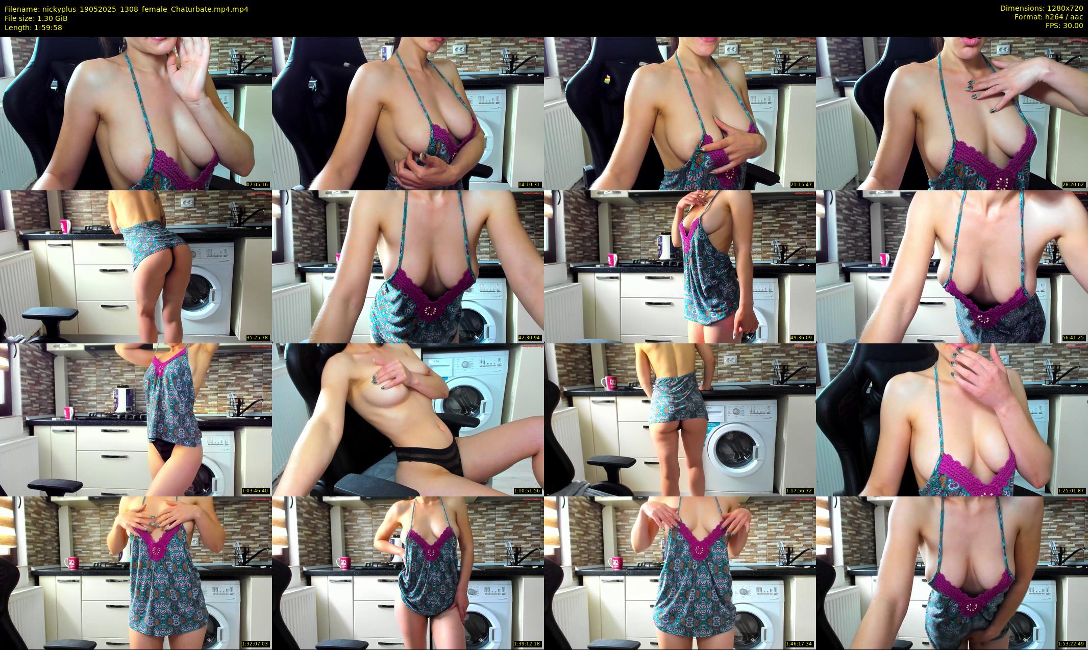 nickyplus — 120 minute Chaturbate couple cam show recording, 720p, May 19, 2025