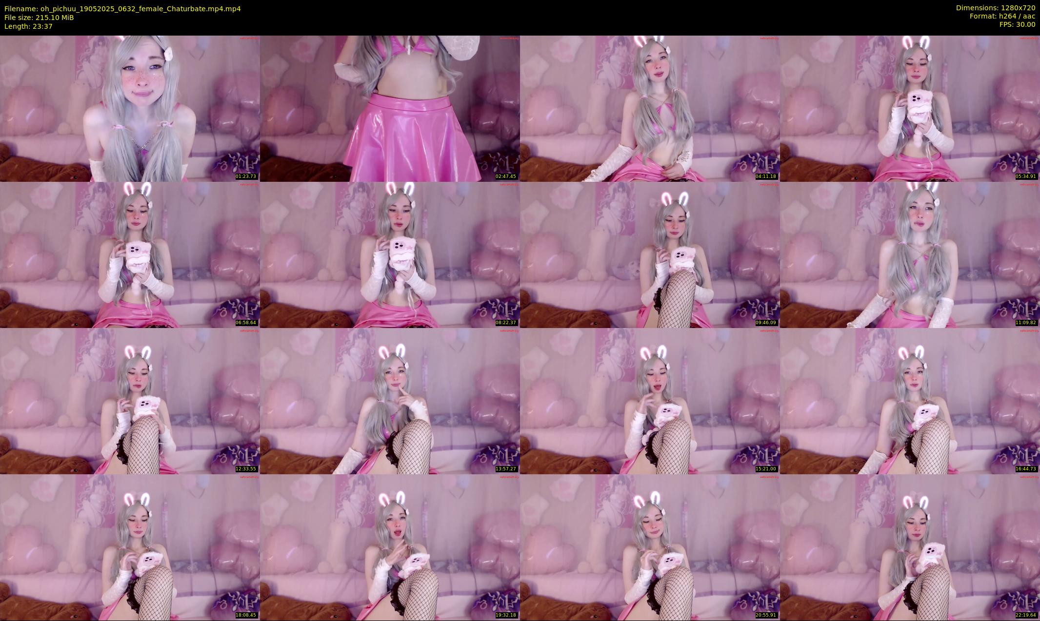 oh_pichuu — 24 minute Chaturbate female cam show recording, 720p, May 19, 2025
