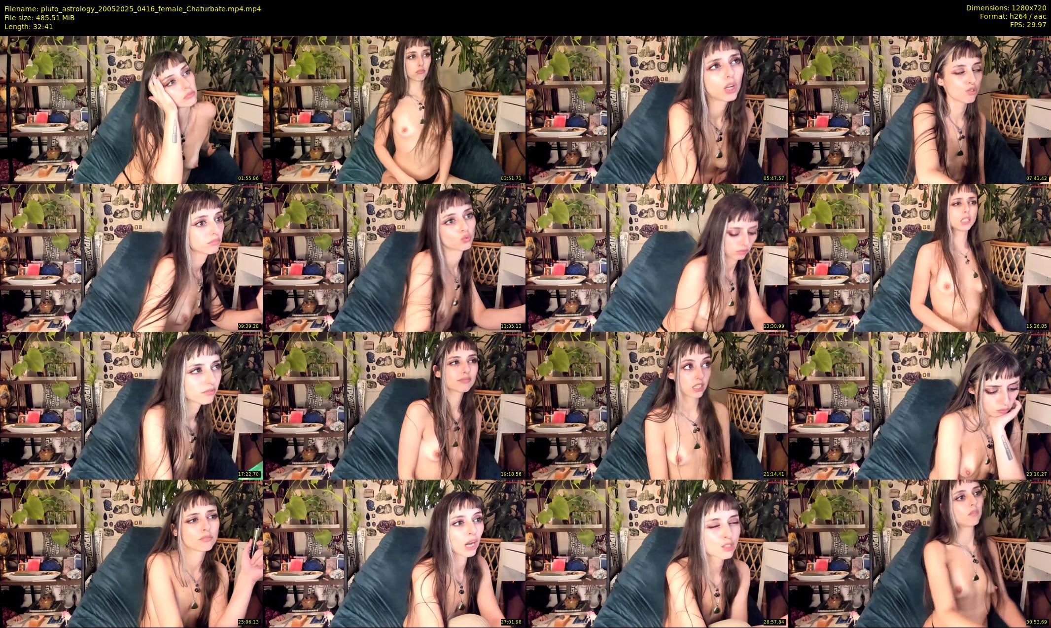 pluto_astrology — 33 minute Chaturbate female cam show recording, 720p, May 20, 2025