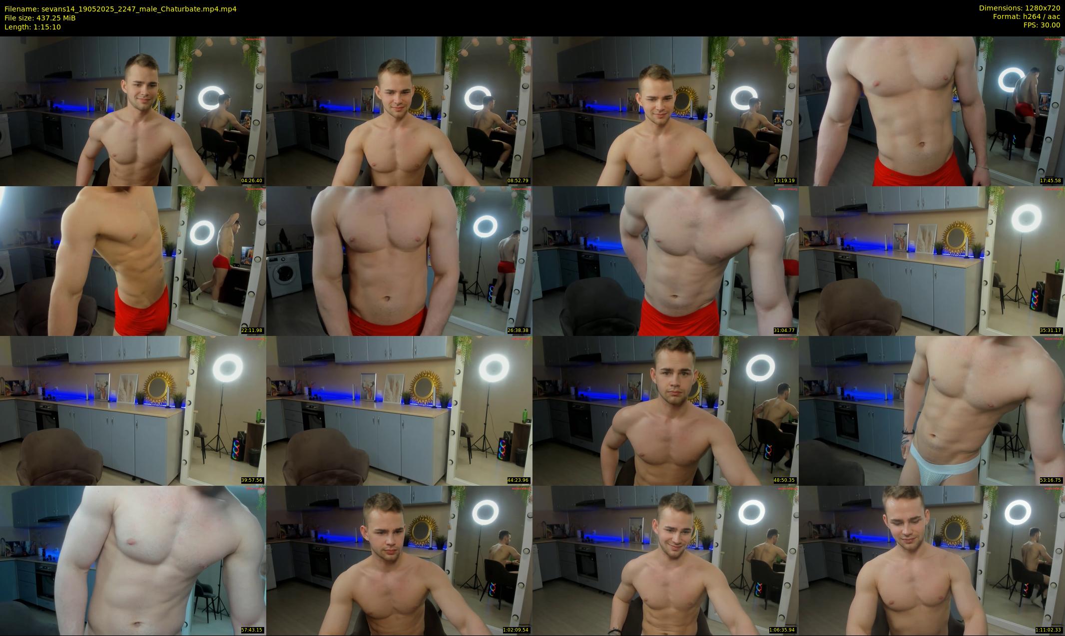 sevans14 — 76 minute Chaturbate male cam show recording, 720p, May 19, 2025
