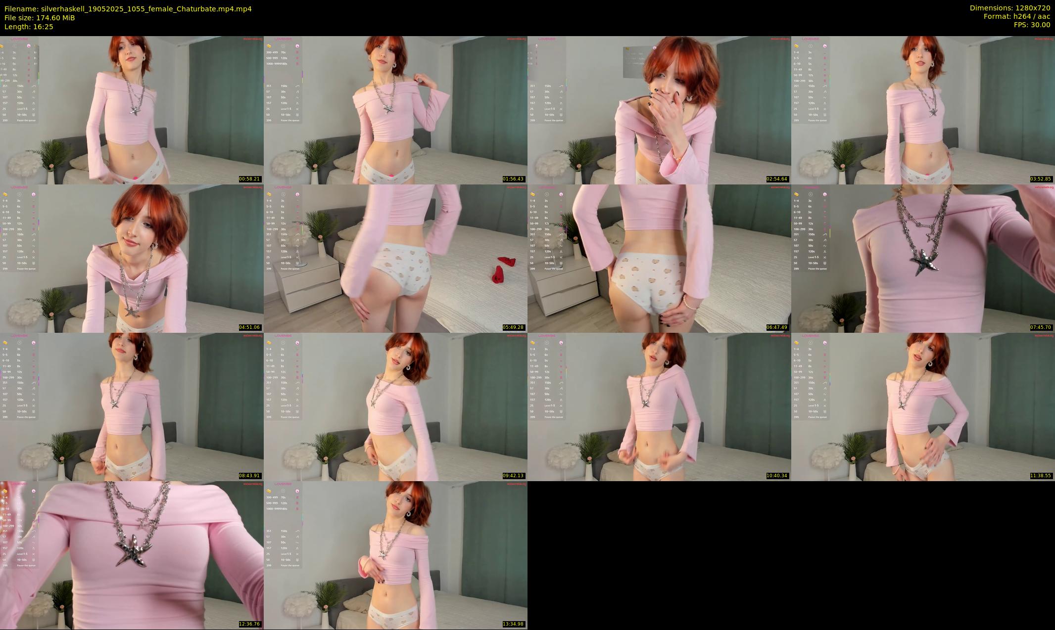 silverhaskell — 17 minute Chaturbate female cam show recording, 720p, May 19, 2025