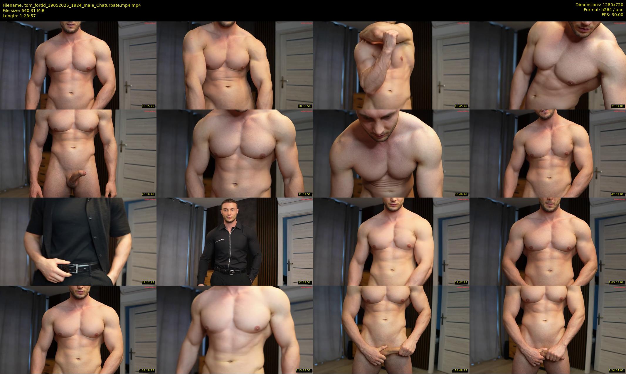 tom_fordd — 89 minute Chaturbate male cam show recording, 720p, May 19, 2025