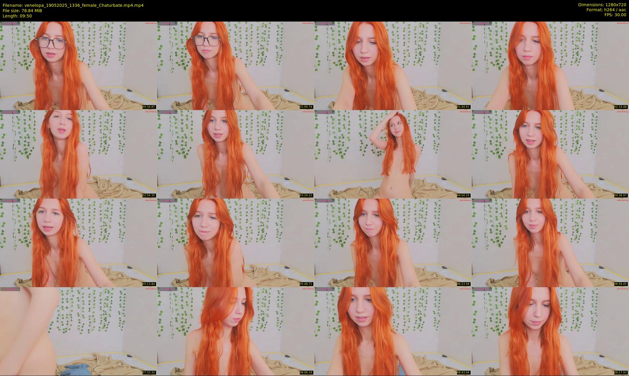 venelopa — 10 minute Chaturbate female cam show recording, 720p, May 19, 2025