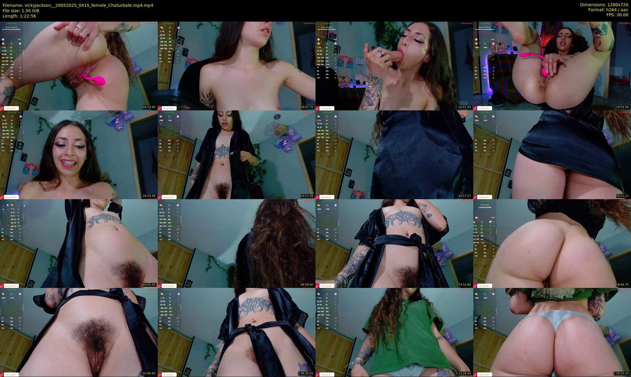 vickyjackson_ — 83 minute Chaturbate female cam show recording, 720p, May 20, 2025