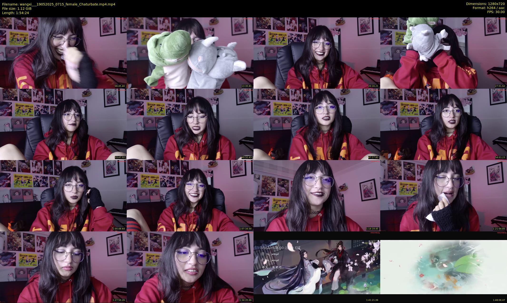 wangxi__ — 115 minute Chaturbate female cam show recording, 720p, May 19, 2025
