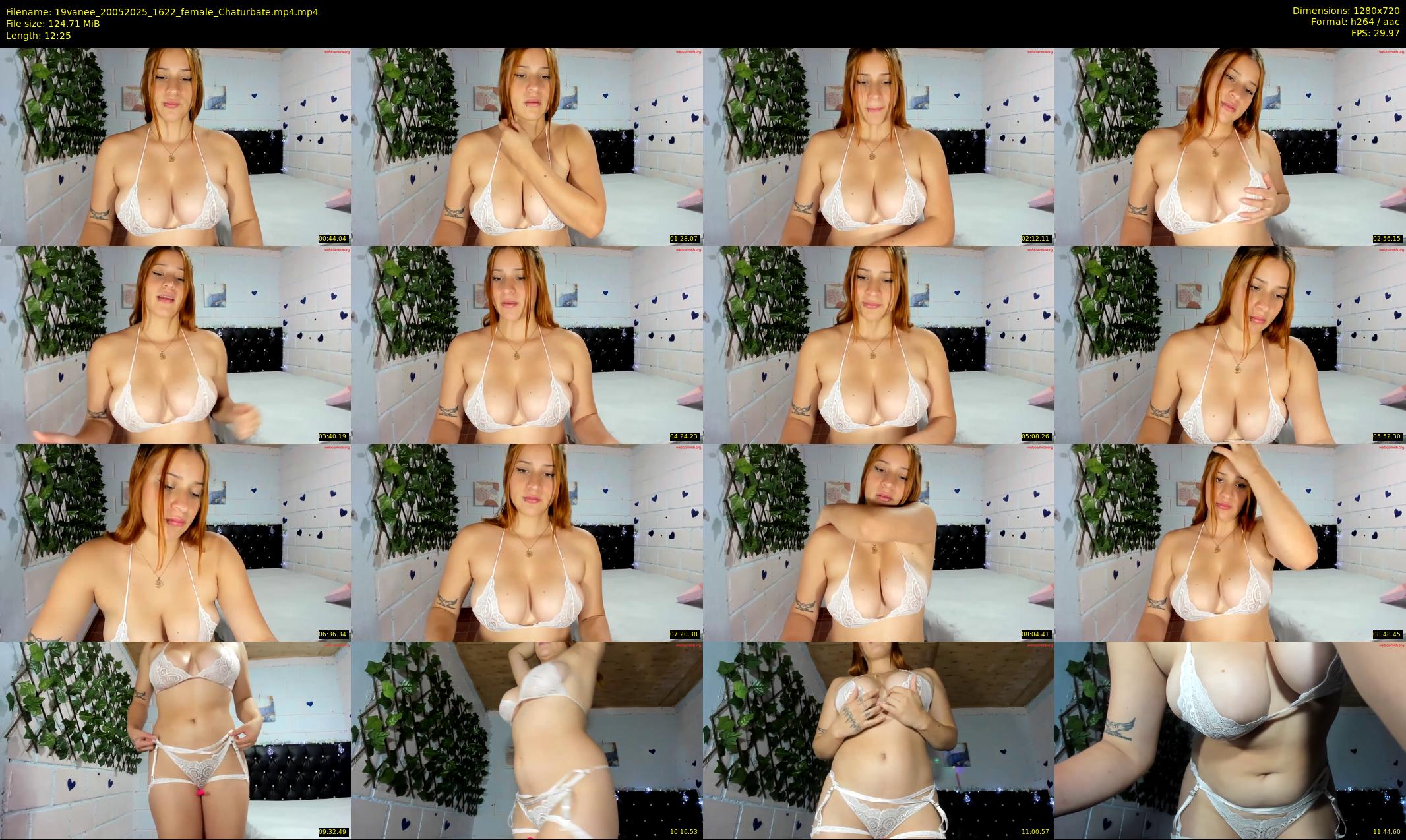 19vanee — 13 minute Chaturbate female cam show recording, 720p, May 20, 2025