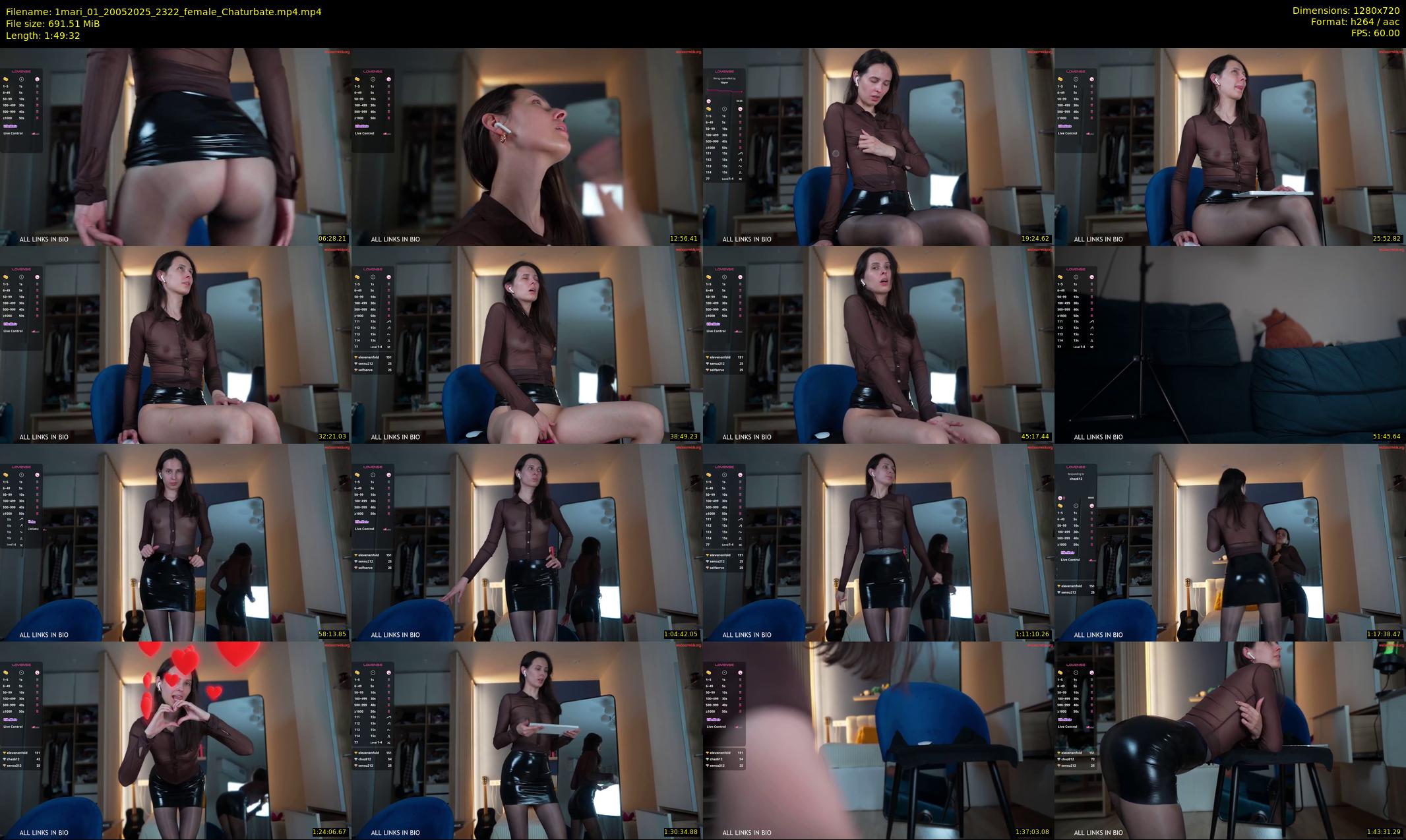 1mari_01 — 110 minute Chaturbate female cam show recording, 720p, May 20, 2025