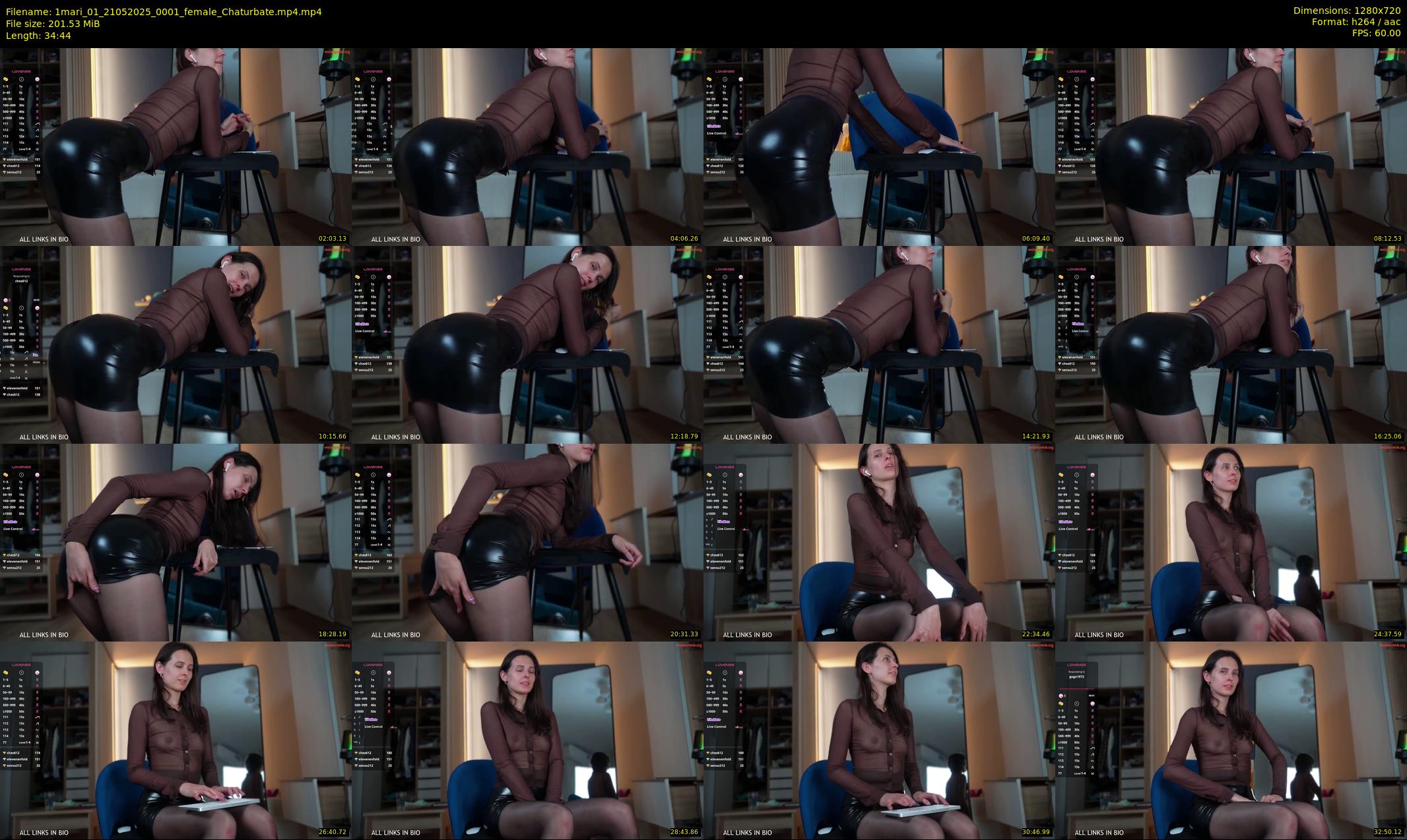 1mari_01 — 35 minute Chaturbate female cam show recording, 720p, May 21, 2025