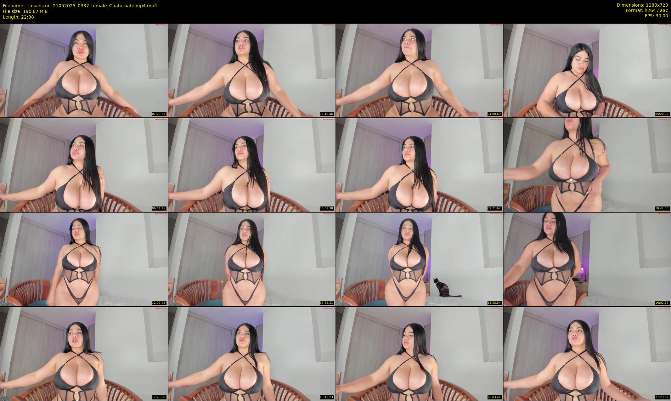 _lasuescun — 23 minute Chaturbate female cam show recording, 720p, May 21, 2025