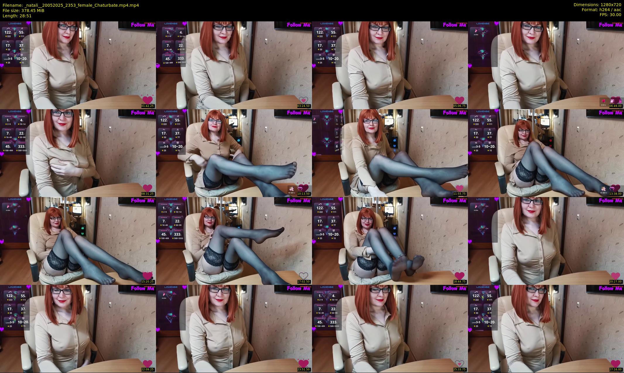 _natali_ — 29 minute Chaturbate female cam show recording, 720p, May 20, 2025