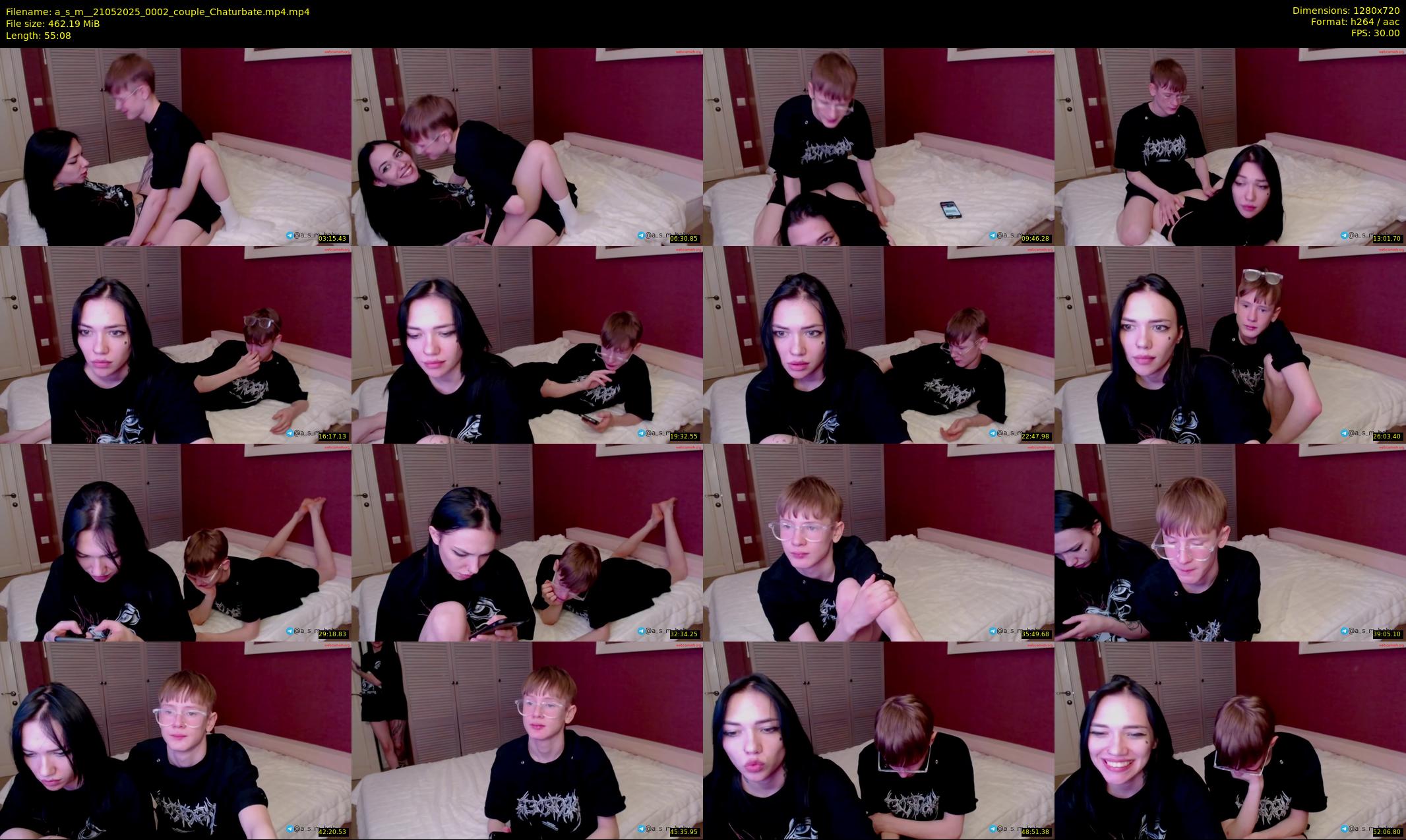 a_s_m_ — 56 minute Chaturbate couple cam show recording, 720p, May 21, 2025