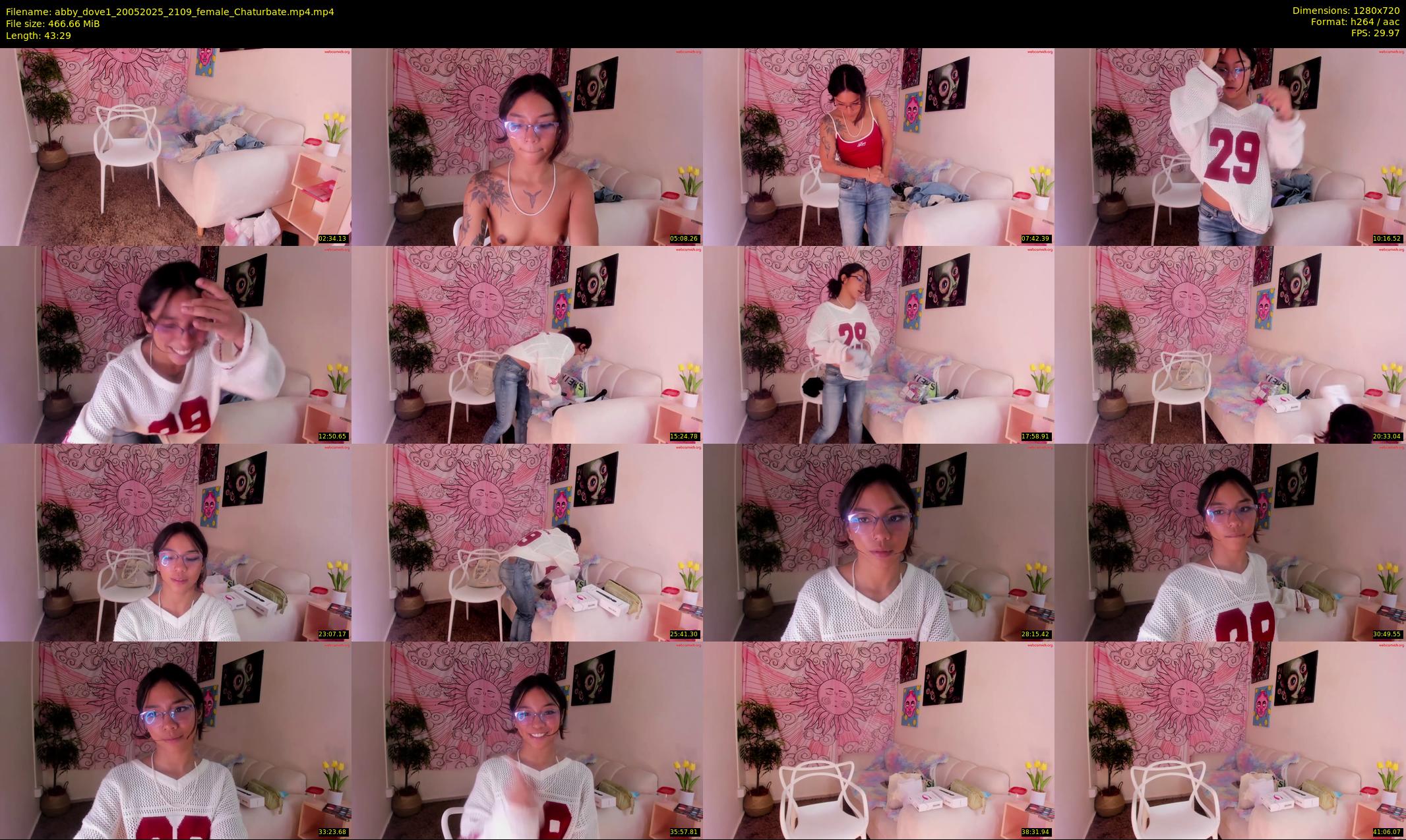 abby_dove1 — 44 minute Chaturbate female cam show recording, 720p, May 20, 2025