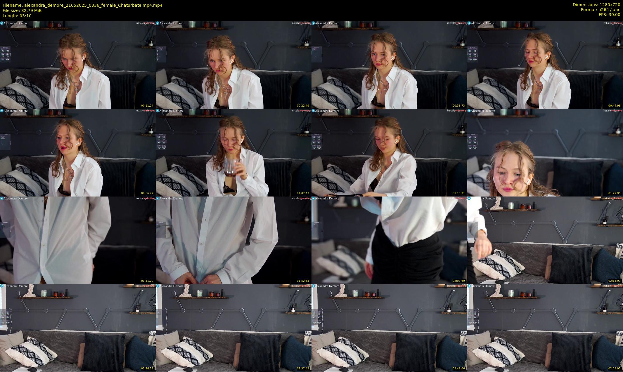 alexandra_demore — 4 minute Chaturbate female cam show recording, 720p, May 21, 2025