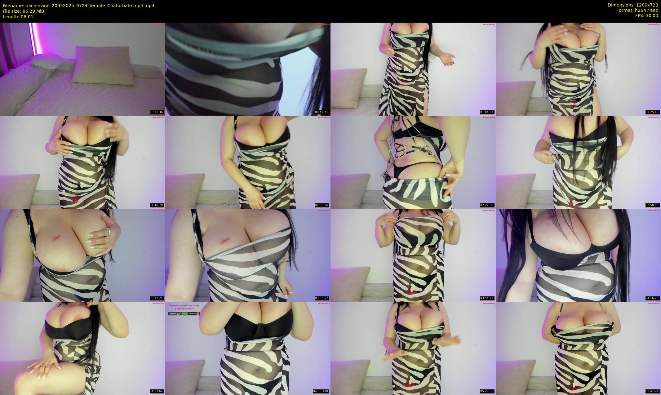 alicelevine — 7 minute Chaturbate female cam show recording, 720p, May 20, 2025