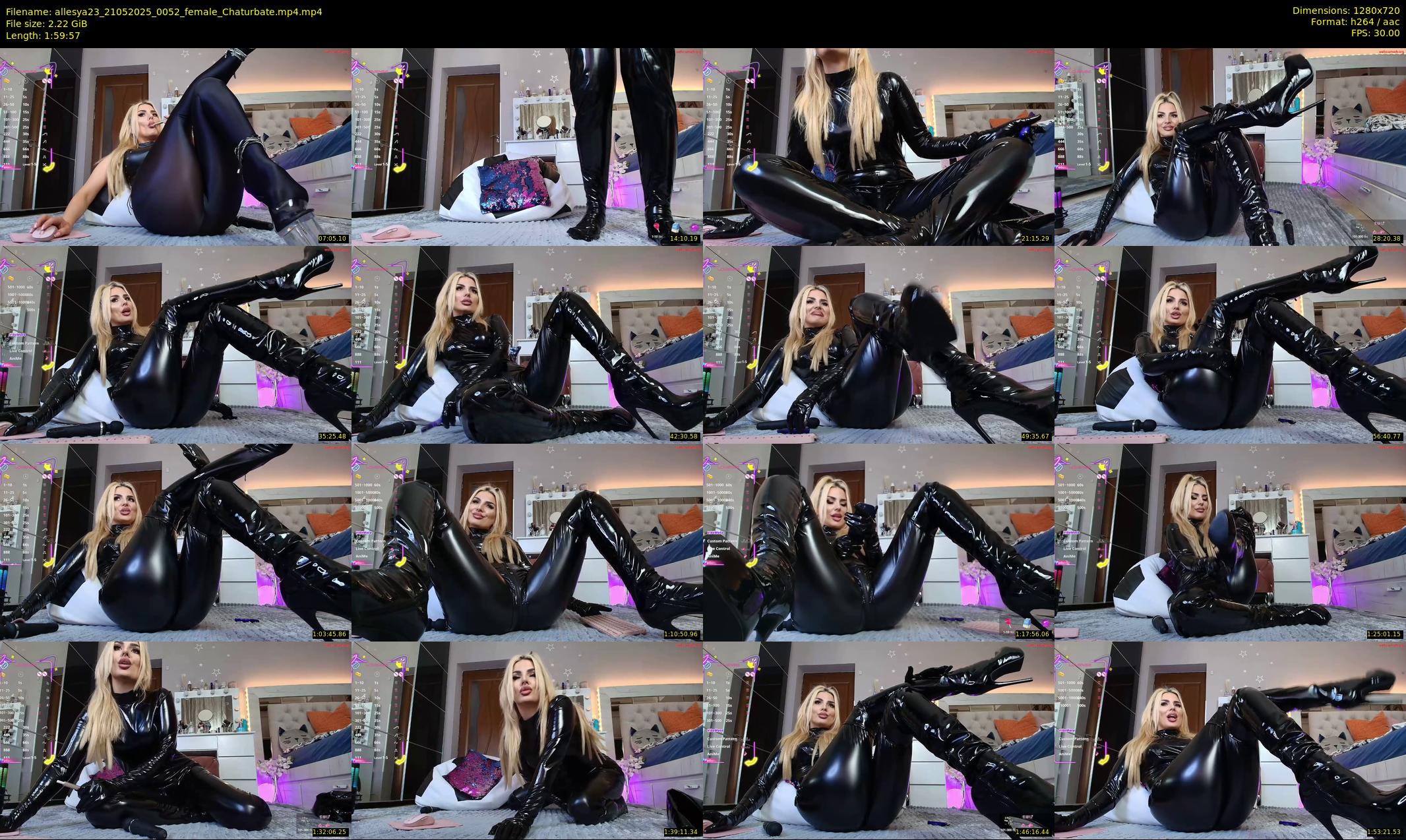 allesya23 — 120 minute Chaturbate female cam show recording, 720p, May 21, 2025