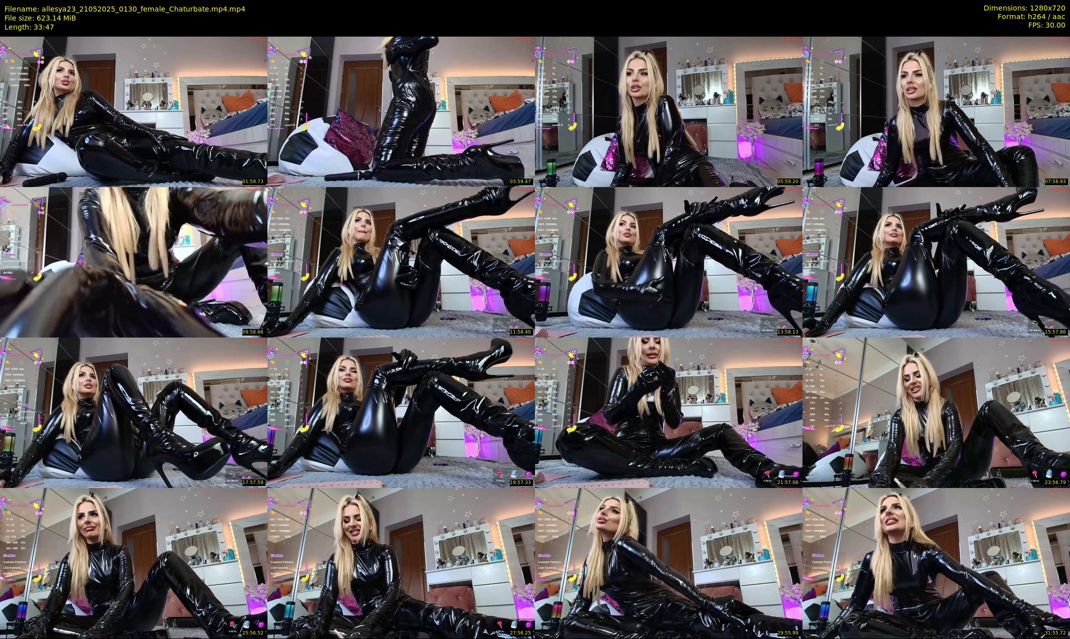 allesya23 — 34 minute Chaturbate female cam show recording, 720p, May 21, 2025