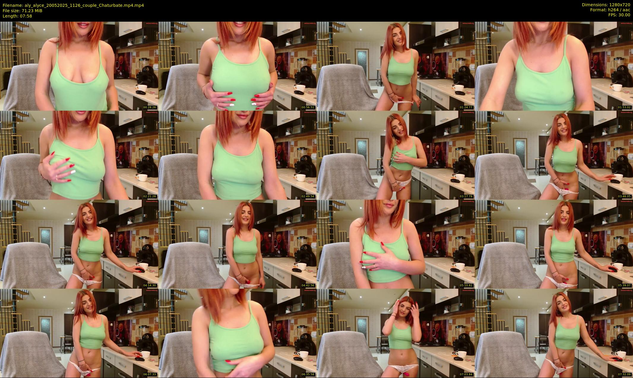 aly_alyce — 8 minute Chaturbate female cam show recording, 720p, May 20, 2025