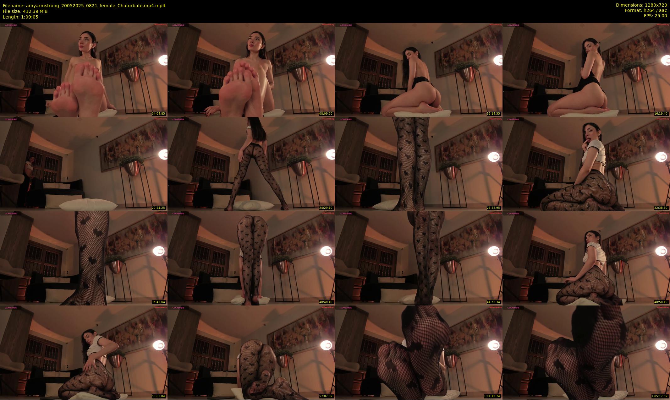 amyarmstrong — 70 minute Chaturbate female cam show recording, 720p, May 20, 2025