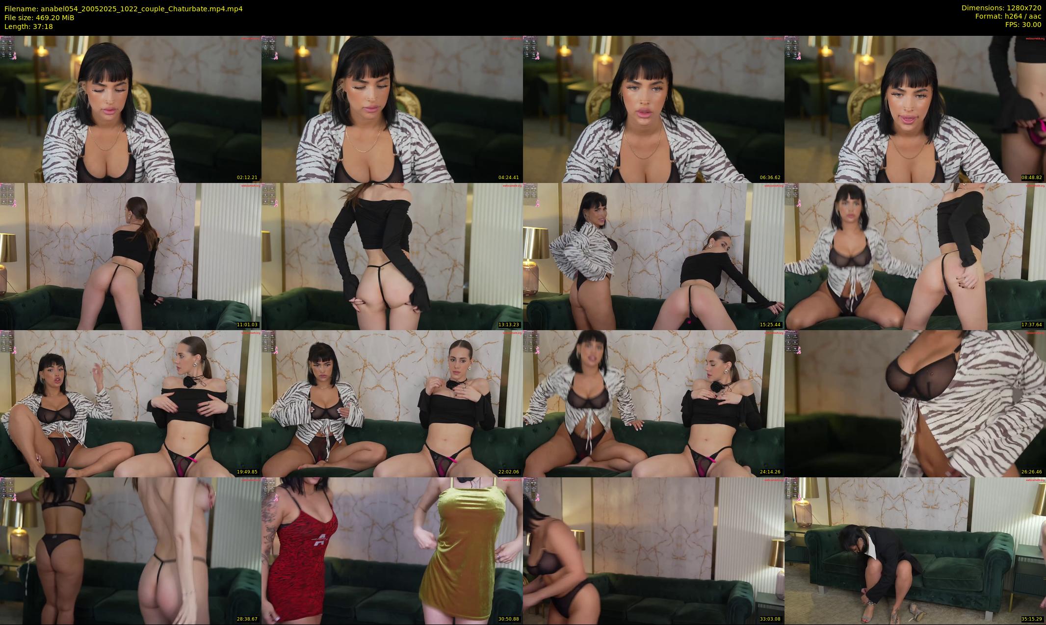 anabel054 — 38 minute Chaturbate female cam show recording, 720p, May 20, 2025