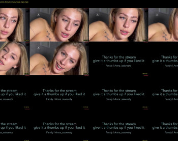 anna_ssweety — 3 minute Chaturbate female cam show recording, 720p, May 20, 2025