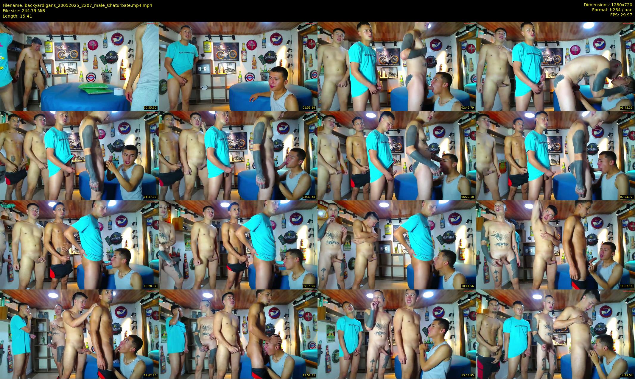 backyardigans — 16 minute Chaturbate male cam show recording, 720p, May 20, 2025