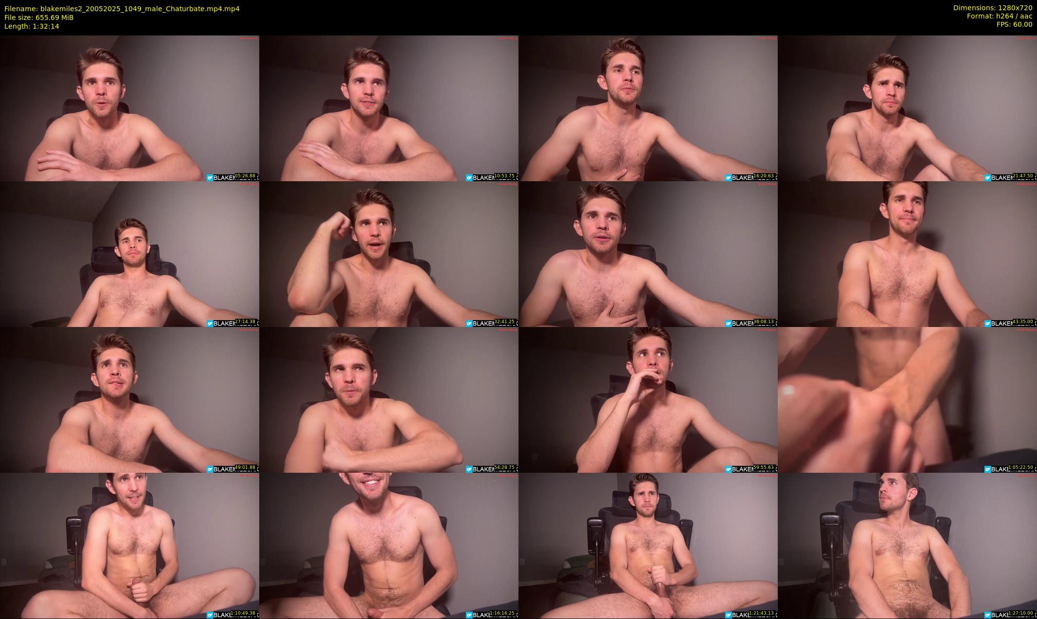 blakemiles2 — 93 minute Chaturbate male cam show recording, 720p, May 20, 2025