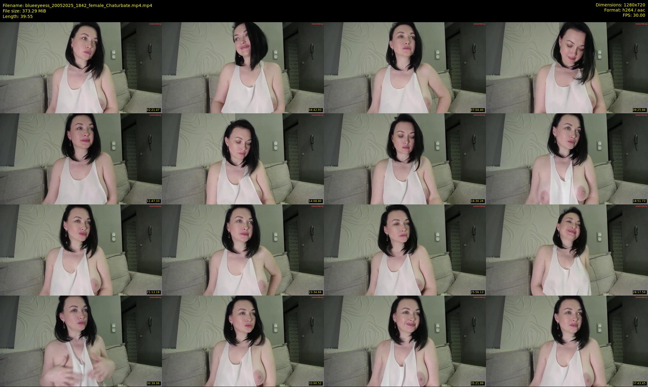 blueeyeess — 40 minute Chaturbate female cam show recording, 720p, May 20, 2025