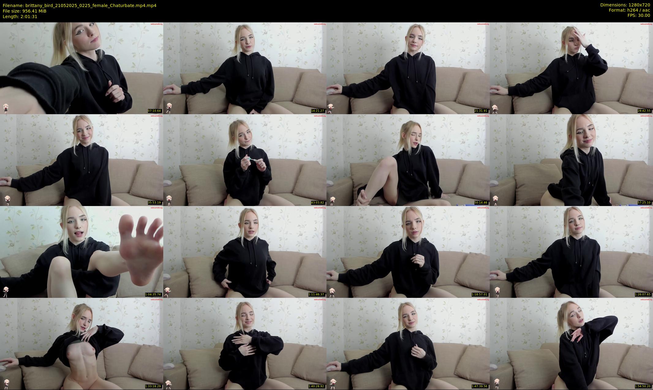 brittany_bird — 122 minute Chaturbate female cam show recording, 720p, May 21, 2025