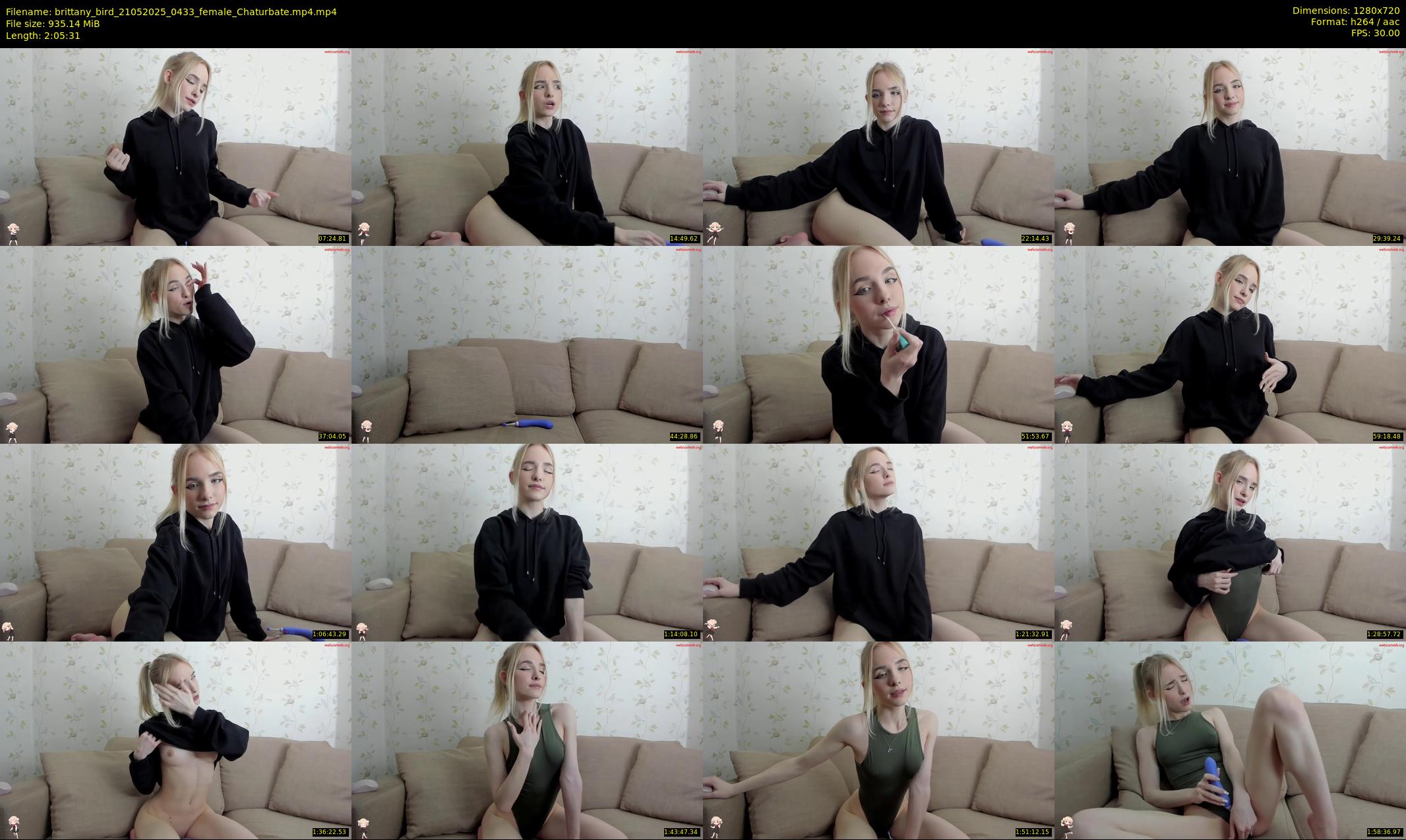 brittany_bird — 126 minute Chaturbate female cam show recording, 720p, May 21, 2025