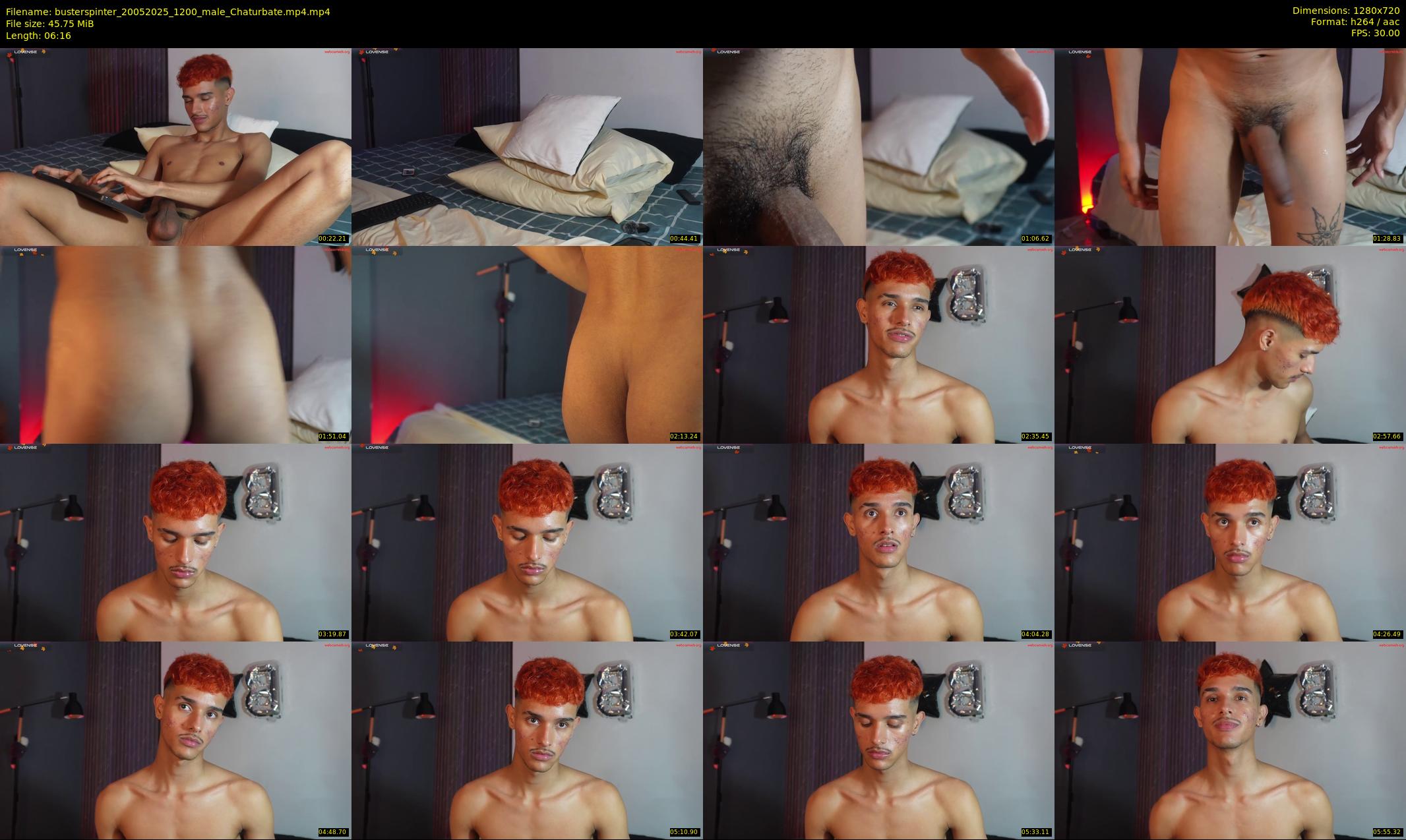 busterspinter — 7 minute Chaturbate male cam show recording, 720p, May 20, 2025